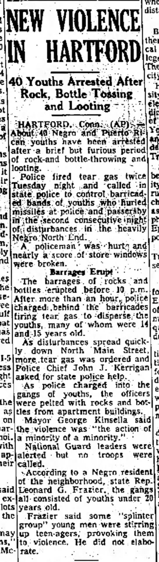 Clipped from The Bridgeport Post, 20 Sep 1967, Wed, Page 1