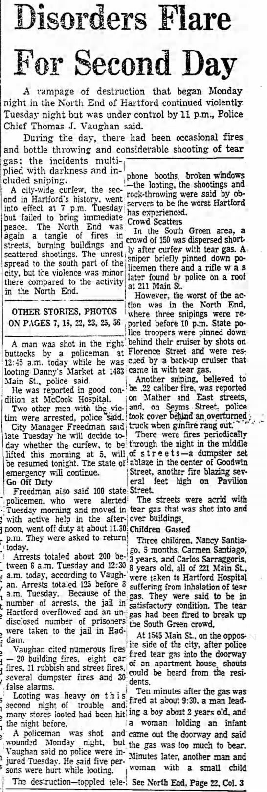 Clipped from Hartford Courant, 03 Sept 1969, Wed,  Page Page 1