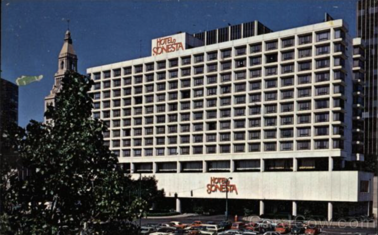 Image of the Now Closed Clarion Hotel, Built in 1964