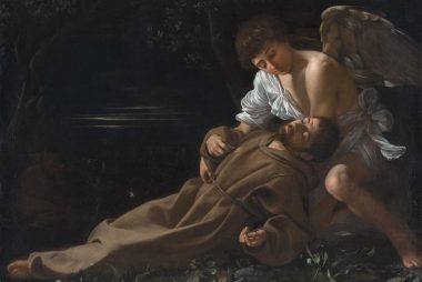 Caravaggio Painting St. Francis