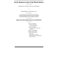 U.S. Department of State Brief for Lozada Colón Case (1998)